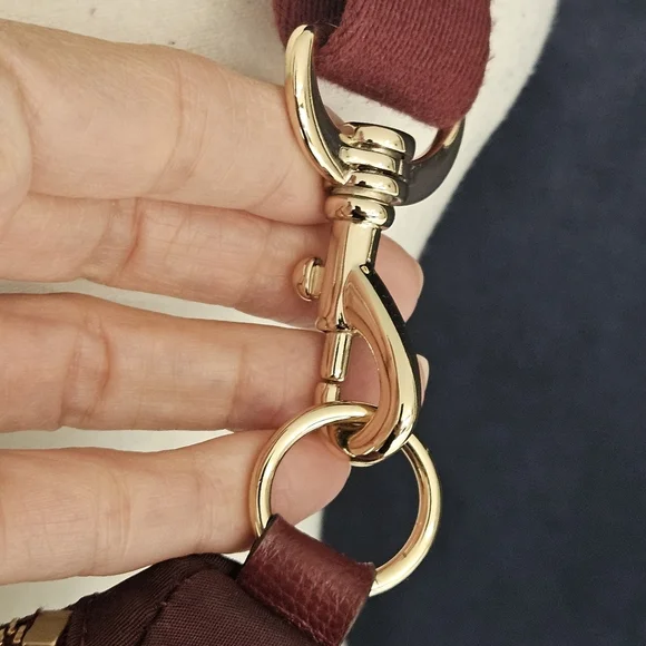 Henri Bendel Fanny/Crossbody/Belt Bag Burgundy - Picture 8 of 14
